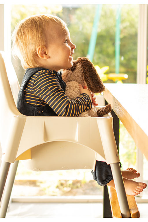 Nibble and Rest Woodsi Footsi Highchair Footrest for IKEA Antilop, Height  Adjustable, Made from Bamboo Wood